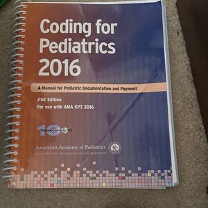 Coding for Pediatrics 2016 Manual